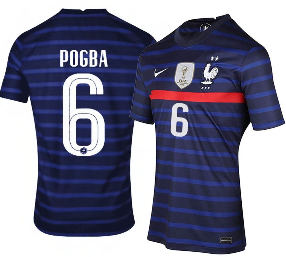 MAILLOT FRANCE DOMICILE POGBA 2020-2021