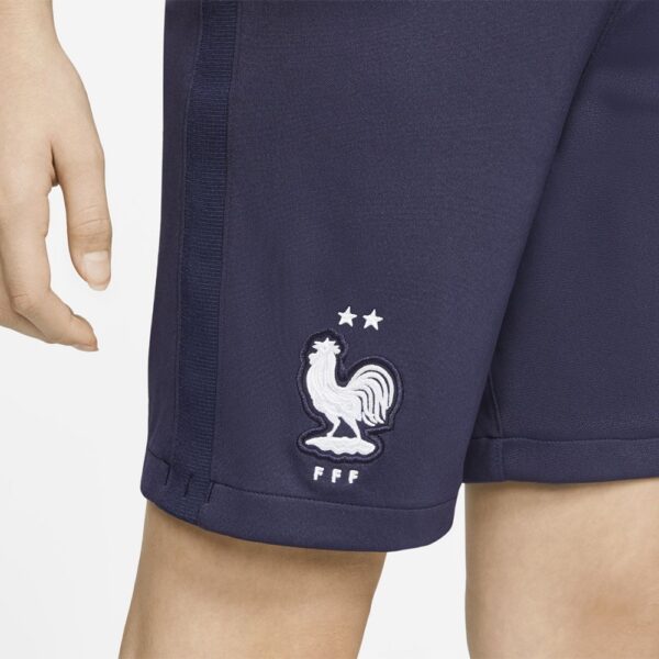 PACK JUNIOR FRANCE DOMICILE. ENSEMBLE MAILLOT ET SHORT 2020-2021