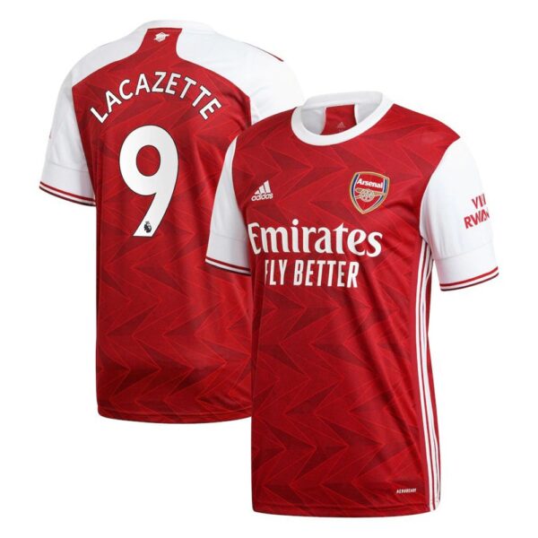 MAILLOT ARSENAL DOMICILE LACAZETTE 2020-2021