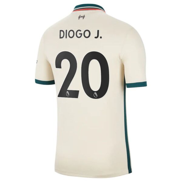 MAILLOT LIVERPOOL EXTERIEUR DIOGO JOTA 2021-2022