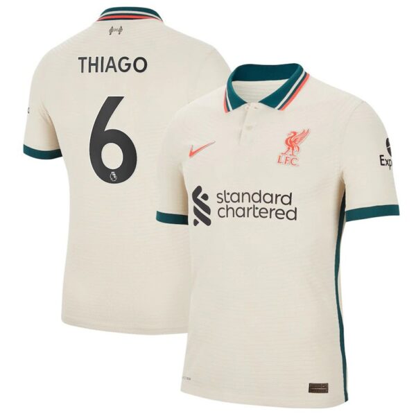 MAILLOT LIVERPOOL EXTERIEUR THIAGO ALCANTARA 2021-2022