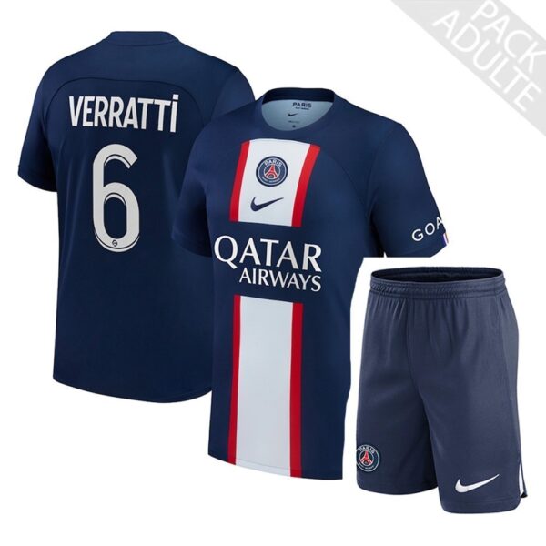 PACK PSG DOMICILE VERRATTI ADULTE 2022-2023