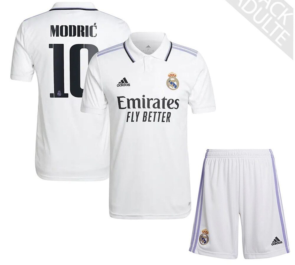 PACK REAL MADRID DOMICILE MODRIC 2022-2023