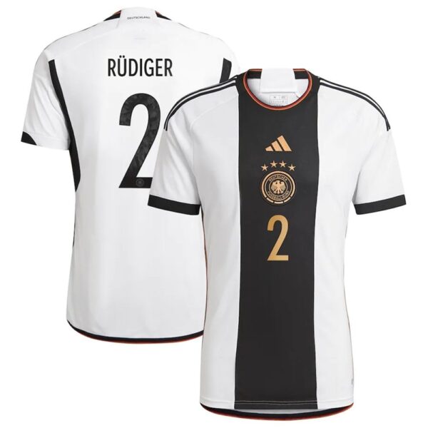 MAILLOT ALLEMAGNE DOMICILE RUDIGER 2022-2023