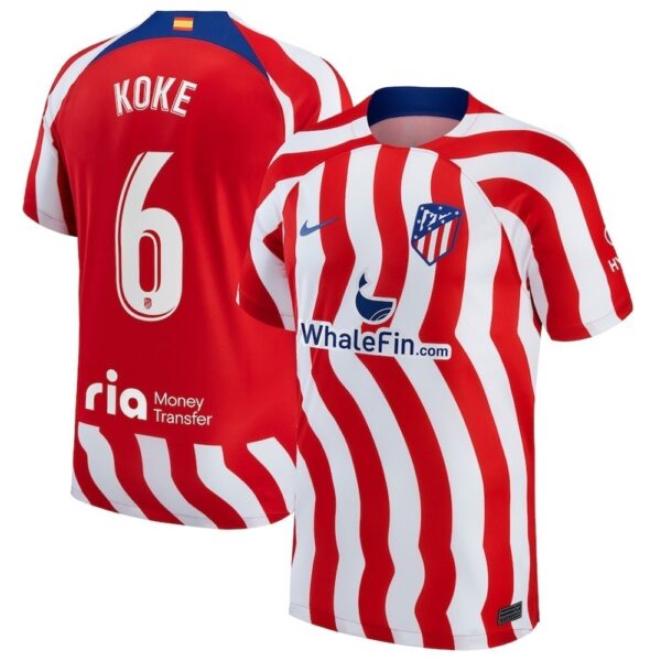 MAILLOT ATLETICO MADRID DOMICILE KOKE 2022-2023