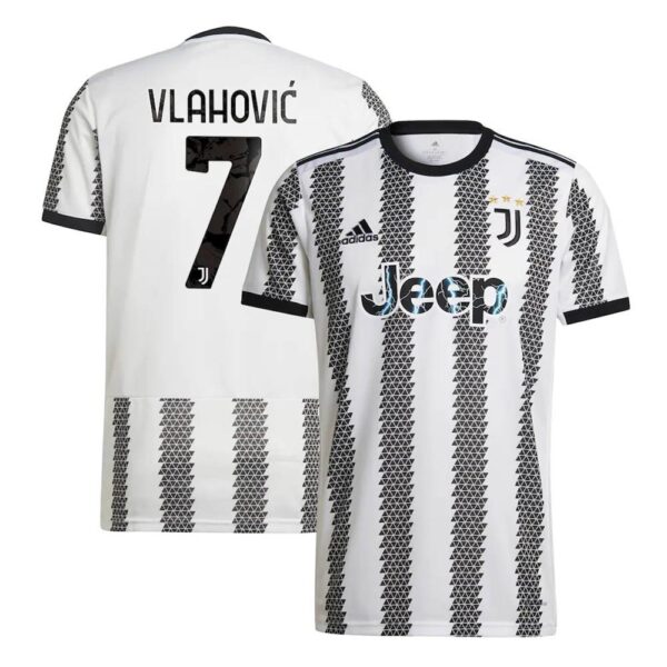 MAILLOT JUVENTUS VLAHOVIC DOMICILE 2022-2023