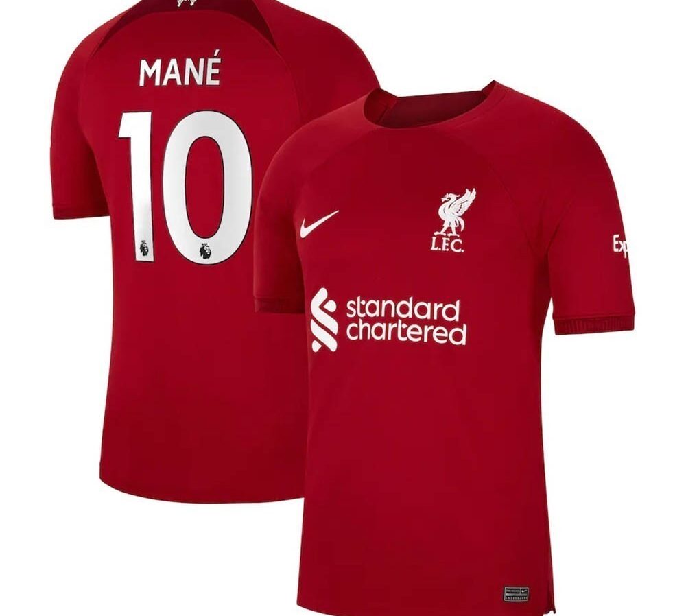 MAILLOT LIVERPOOL DOMICILE MANE 2022-2023