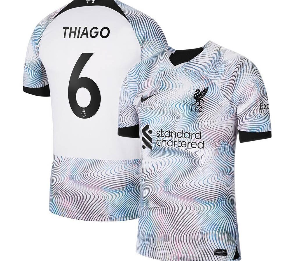 MAILLOT LIVERPOOL EXTERIEUR THIAGO ALCANTARA 2022-2023