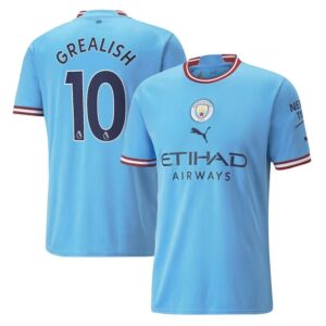 MAILLOT MANCHESTER CITY DOMICILE GREALISH 2022-2023