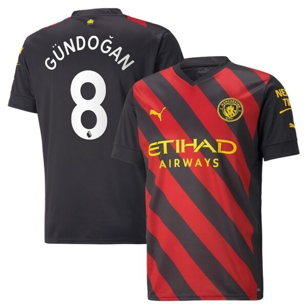 MAILLOT MANCHESTER CITY EXTERIEUR GUNDOGAN 2022-2023