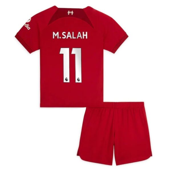 PACK JUNIOR LIVERPOOL DOMICILE SALAH 2022-2023