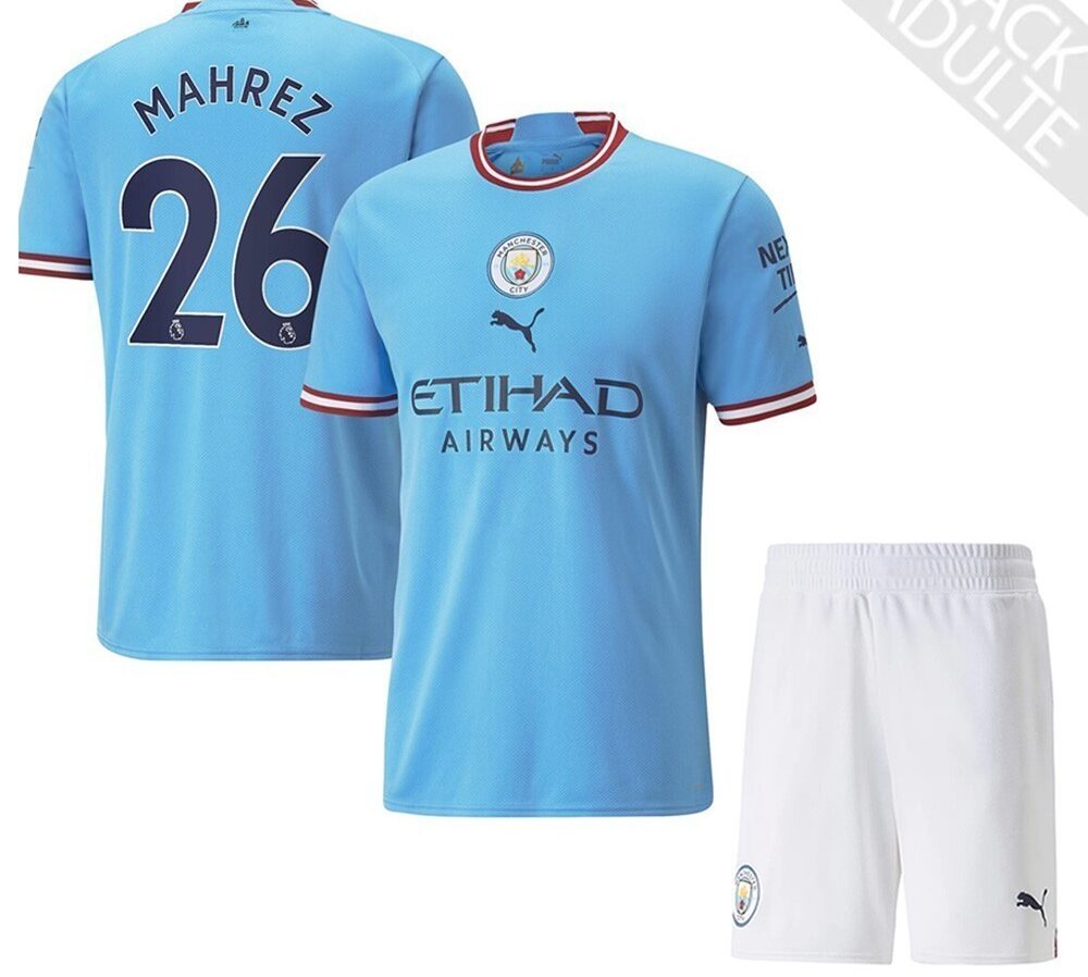 PACK MANCHESTER CITY DOMICILE MAHREZ 2022-2023