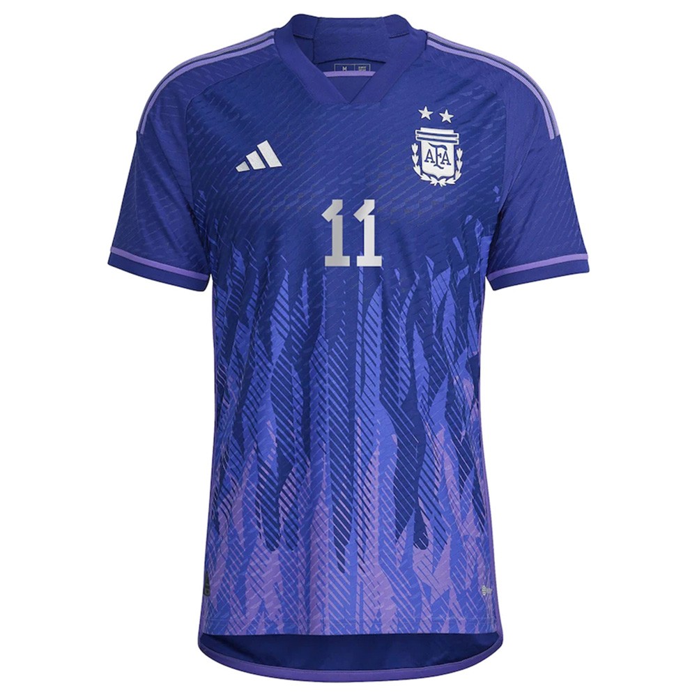 PACK ARGENTINE EXTERIEUR DI MARIA. ENSEMBLE ADULTE MAILLOT ET SHORT 2022-2023