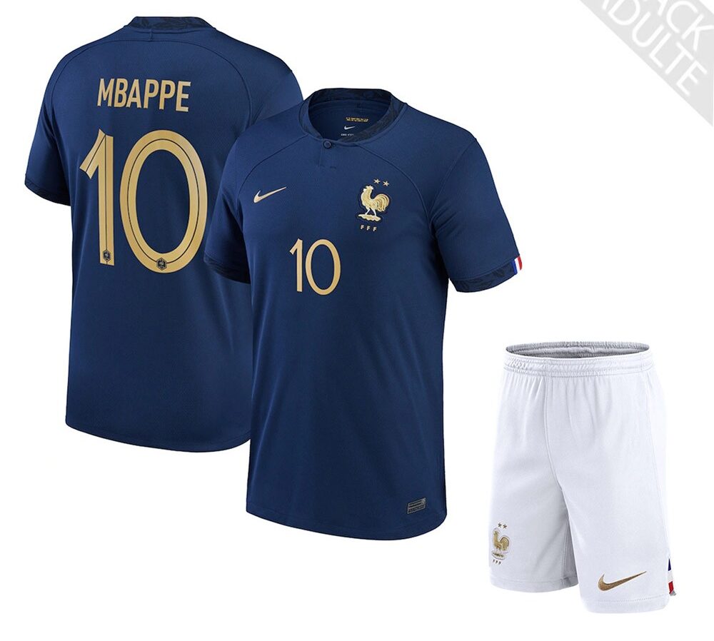 PACK FRANCE DOMICILE MBAPPE 2022-2023