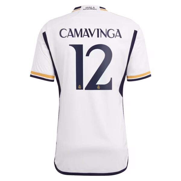 MAILLOT REAL MADRID DOMICILE CAMAVINGA 2023-2024