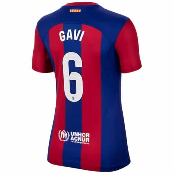 MAILLOT FC BARCELONE DOMICILE FEMME GAVI 2023-2024