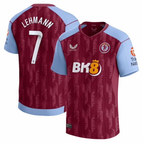 MAILLOT ASTON VILLA DOMICILE LEHMANN 2023-2024