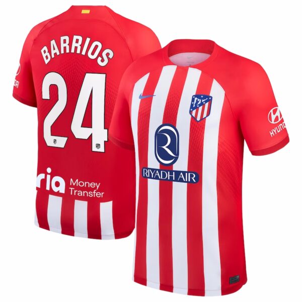 MAILLOT ATLETICO MADRID DOMICILE BARRIOS 2023-2024