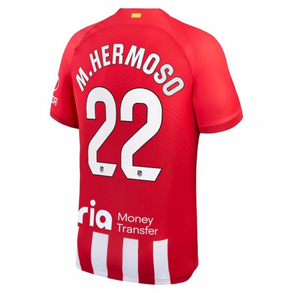 MAILLOT ATLETICO MADRID DOMICILE MARIO HERMOSO 2023-2024