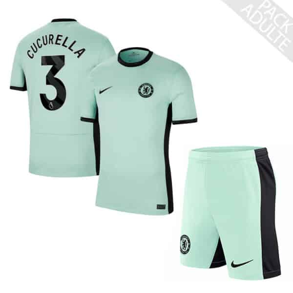 PACK CHELSEA THIRD CUCURELLA ADULTE 2023-2024