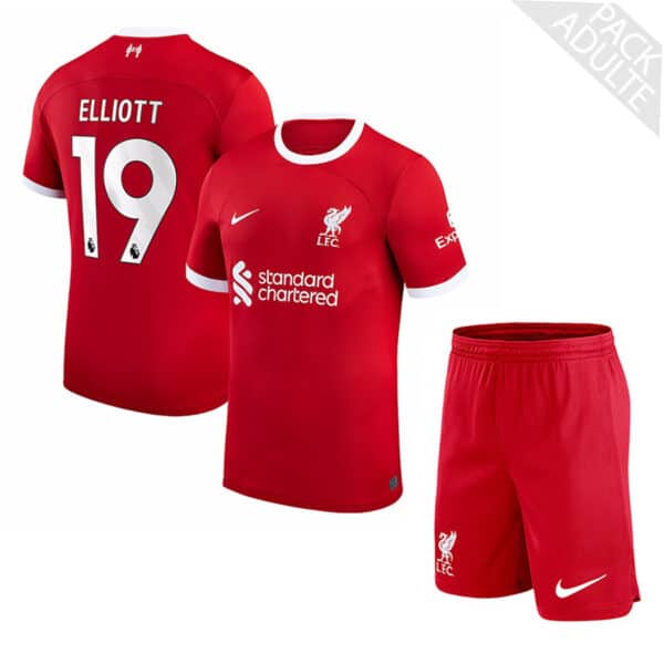 PACK LIVERPOOL DOMICILE ELLIOTT ADULTE 2023-2024