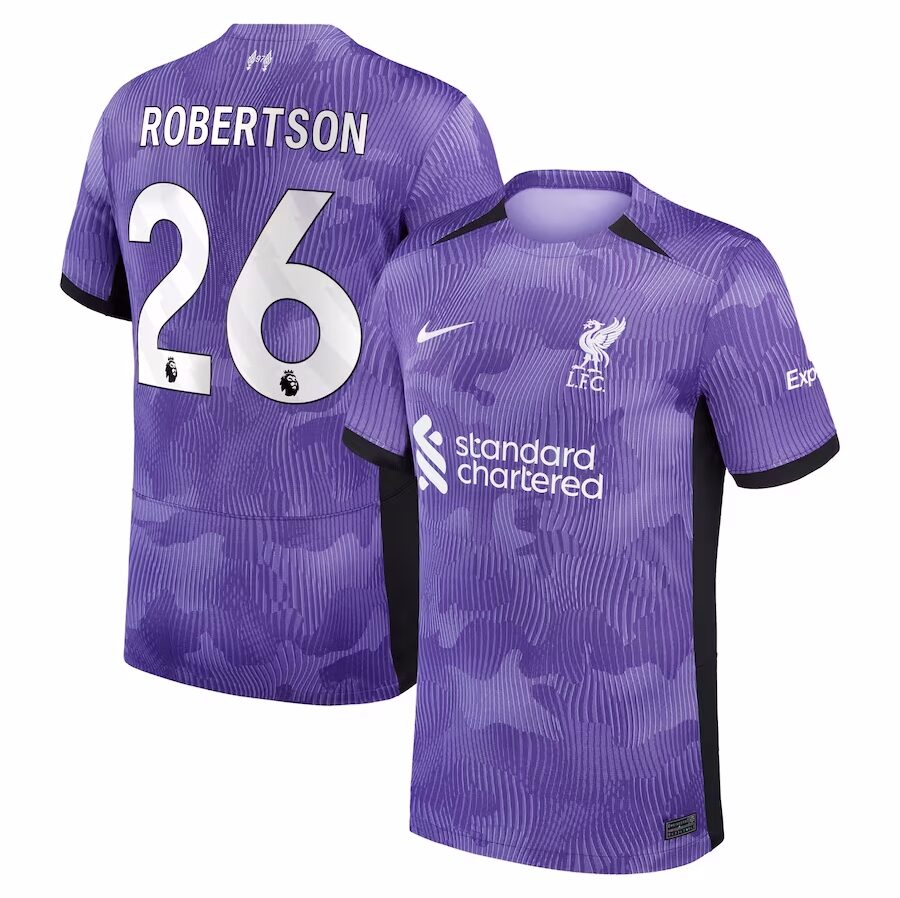 MAILLOT LIVERPOOL THIRD ROBERTSON 2023-2024