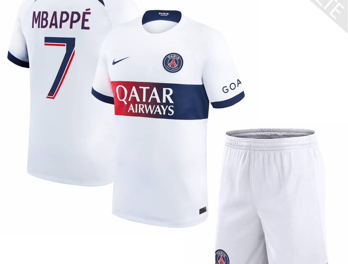 PACK PSG EXTERIEUR MBAPPE 2023-2024