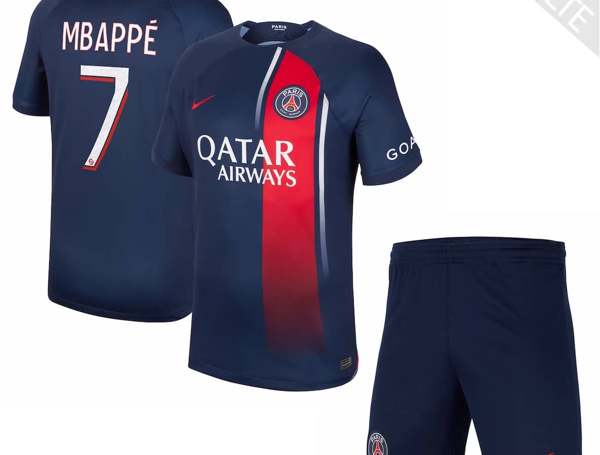 PACK PSG DOMICILE MBAPPE 2023-2024