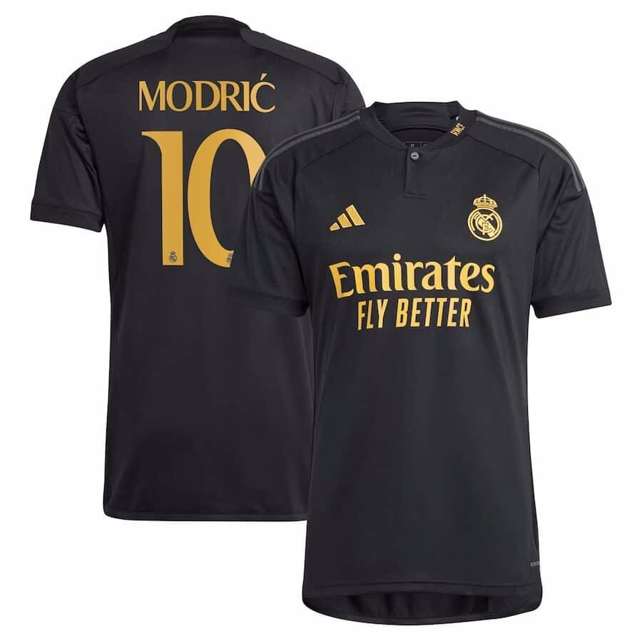 MAILLOT REAL MADRID THIRD MODRIC 2023-2024