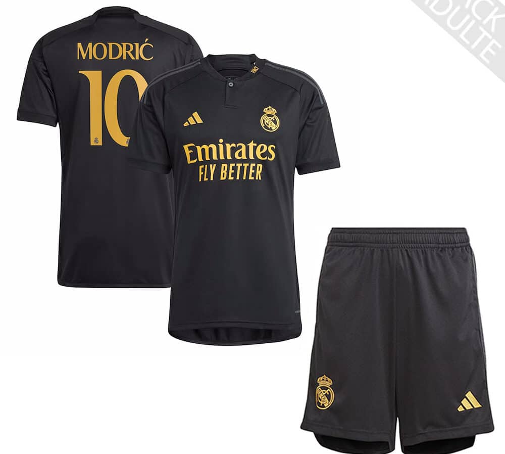 PACK REAL MADRID THIRD MODRIC 2023-2024