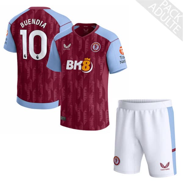 PACK ASTON VILLA DOMICILE BUENDIA ADULTE 2023-2024