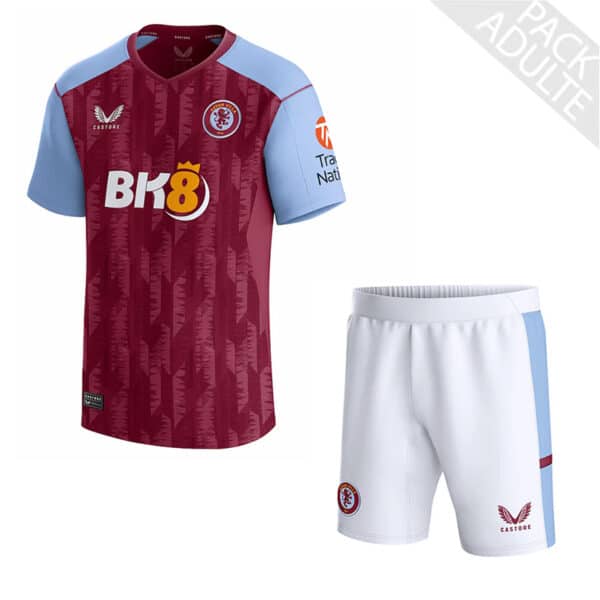 PACK ASTON VILLA DOMICILE ADULTE 2023-2024