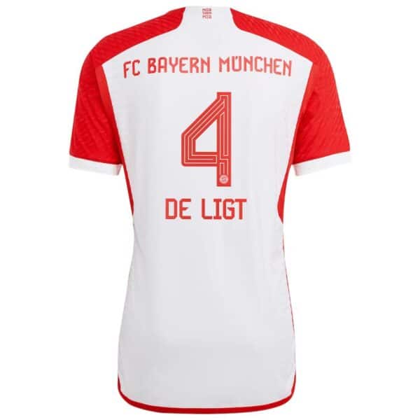 MAILLOT BAYERN MUNICH DOMICILE DE LIGT VERSION AUTHENTIC 2023-2024