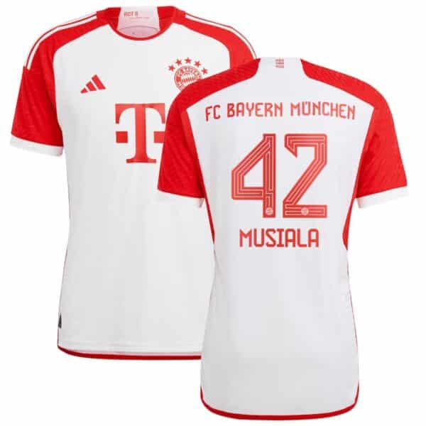 MAILLOT BAYERN MUNICH DOMICILE MUSIALA VERSION AUTHENTIC 2023-2024