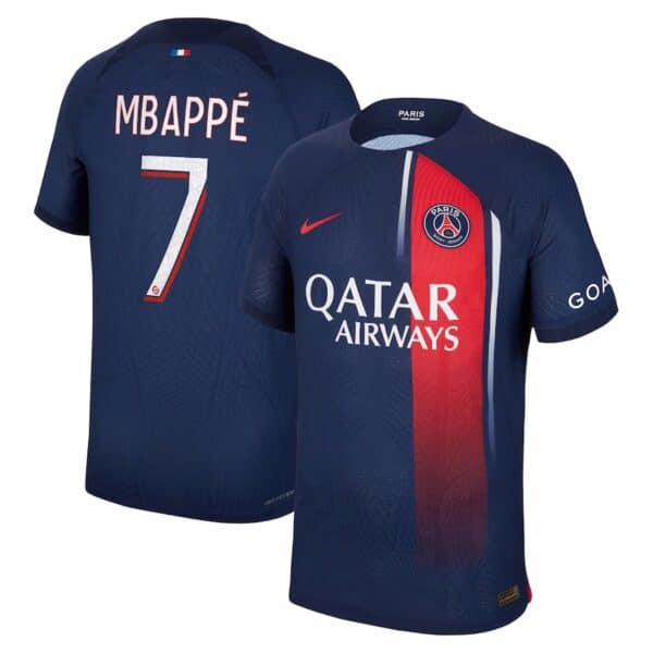 MAILLOT PSG DOMICILE MBAPPE VERSION VAPOR MATCH 2023-2024