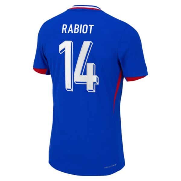 MAILLOT FRANCE DOMICILE RABIOT DRI-FIT ADV VAPOR MATCH SAISON 2024-2025