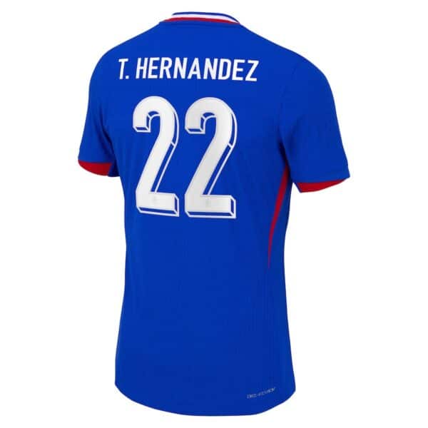 MAILLOT FRANCE DOMICILE T.HERNANDEZ DRI-FIT ADV VAPOR MATCH SAISON 2024-2025