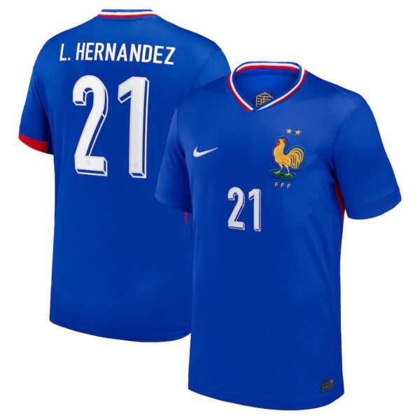 MAILLOT FRANCE DOMICILE L.HERNANDEZ SAISON 2024-2025