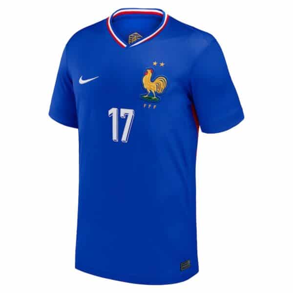 MAILLOT FRANCE DOMICILE SALIBA SAISON 2024-2025