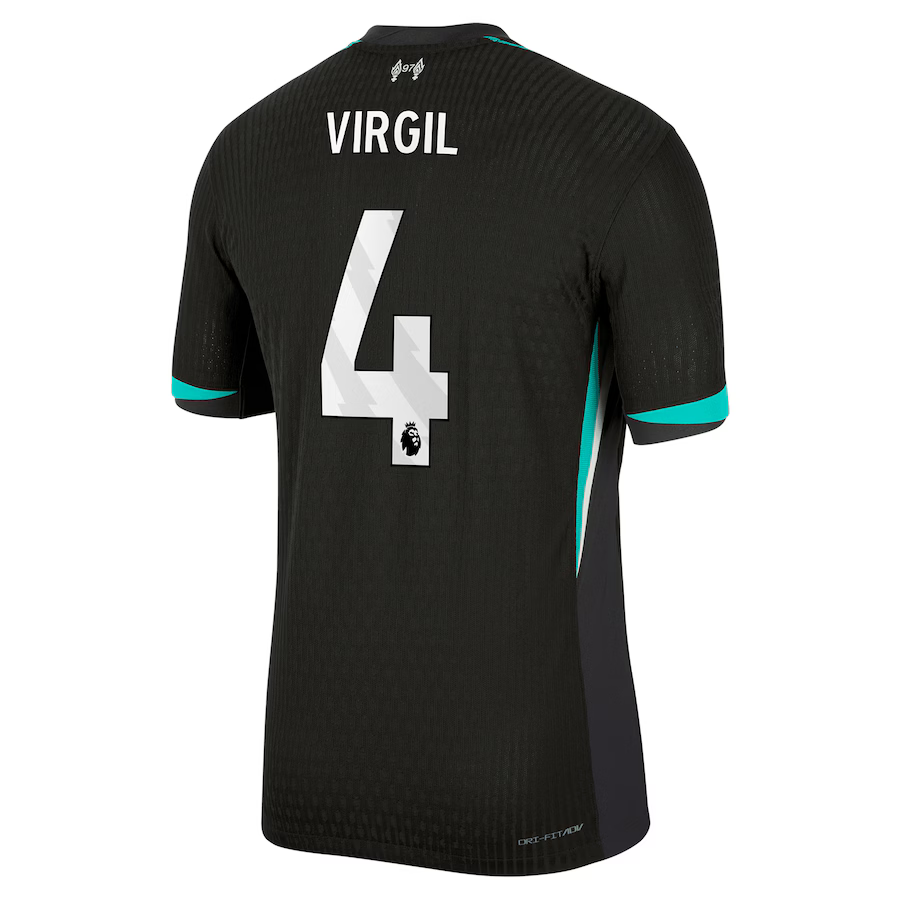 MAILLOT LIVERPOOL EXTERIEUR VIRGIL VAN DIJK VERSION VAPOR MATCH SAISON 2024-2025