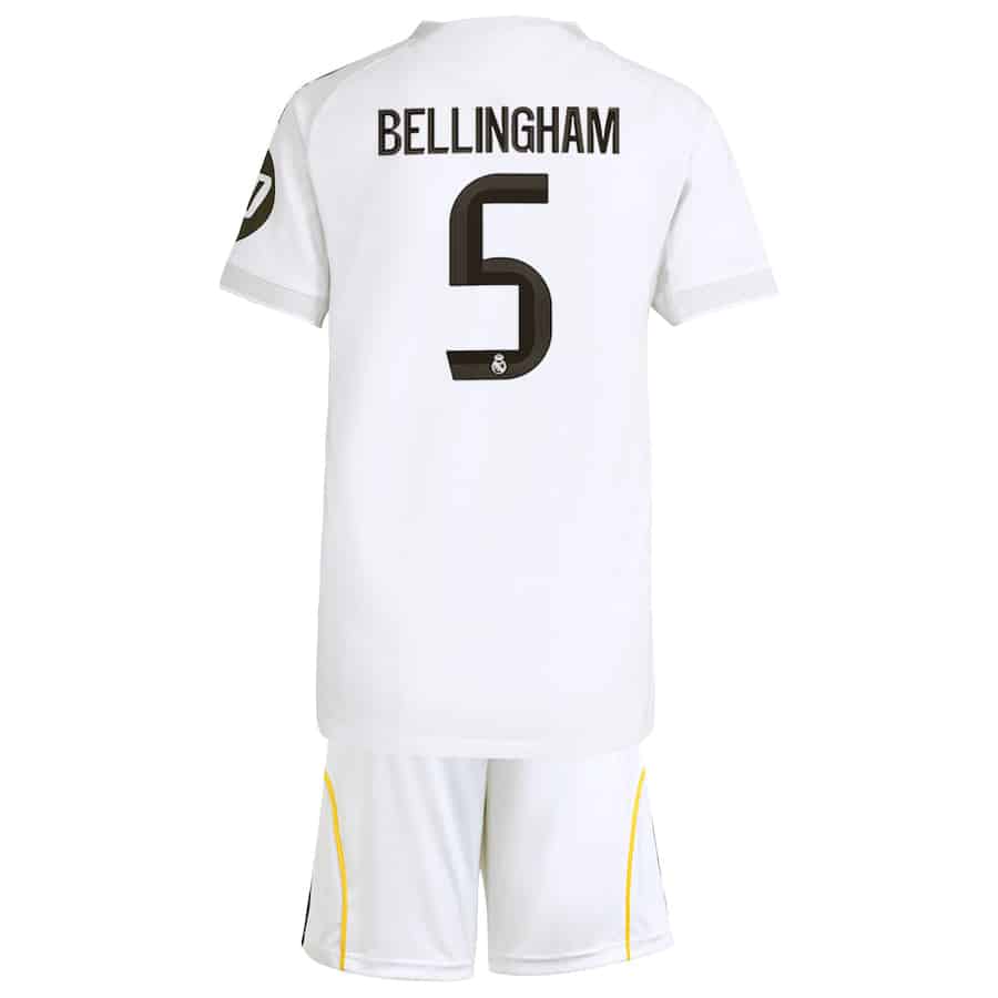PACK JUNIOR REAL MADRID DOMICILE BELLINGHAM 2025-2026 PACK JUNIOR REAL MADRID DOMICILE BELLINGHAM 2025-2026