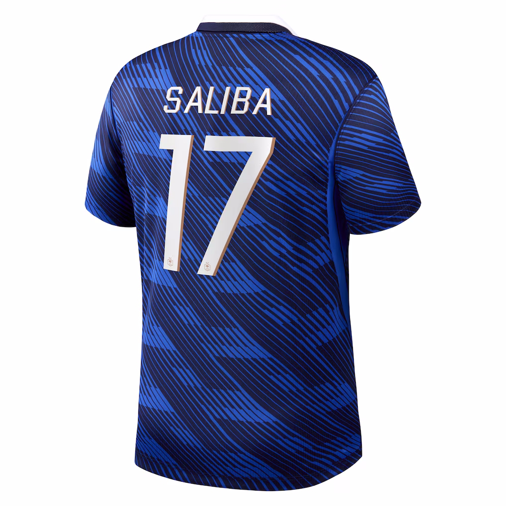 MAILLOT FRANCE DOMICILE SALIBA 2026-2027 MAILLOT FRANCE DOMICILE SALIBA 2026-2027