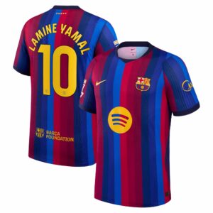 MAILLOT FC BARCELONE DOMICILE LAMINE YAMAL 2026-2027