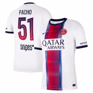 MAILLOT PSG EXTERIEUR PACHO 2026-2027 MAILLOT PSG EXTERIEUR PACHO 2026-2027