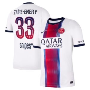 MAILLOT PSG EXTERIEUR ZAIRE-EMERY 2026-2027 MAILLOT PSG EXTERIEUR ZAIRE-EMERY 2026-2027